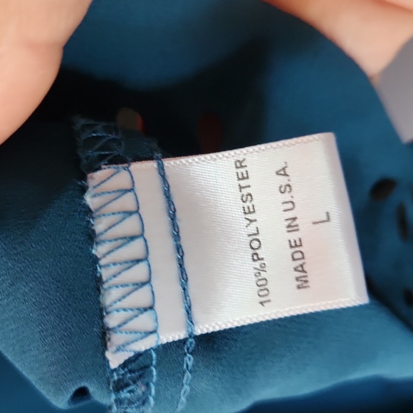 Bobeau Crewneck Dressy Blouse T Shirt Top - Picture 4 of 4